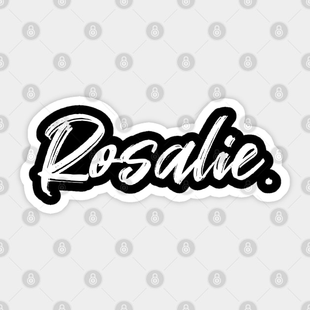 Name Rosalie Sticker by CanCreate